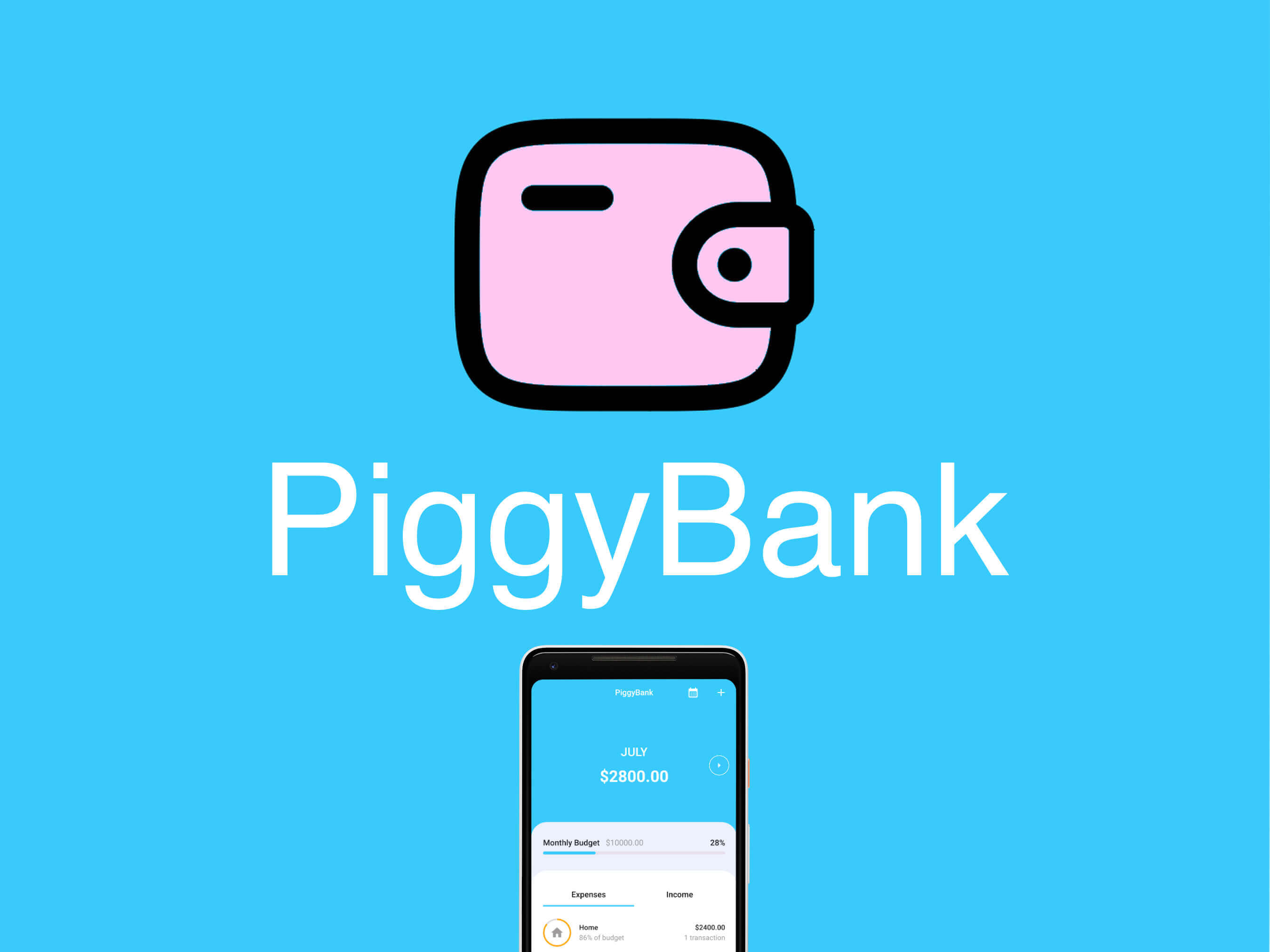 Piggy Bank Banner Project